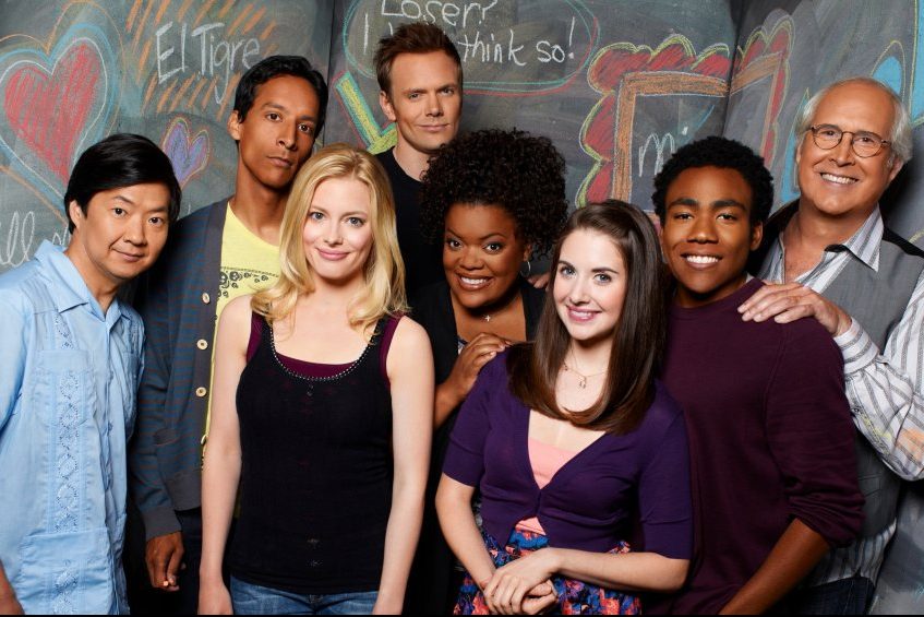 The cast of "Community."