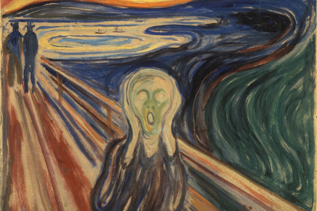 Detail of "The Scream"