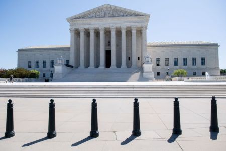 The US Supreme Court on May 4, 2020. (SAUL LOEB/AFP via Getty)