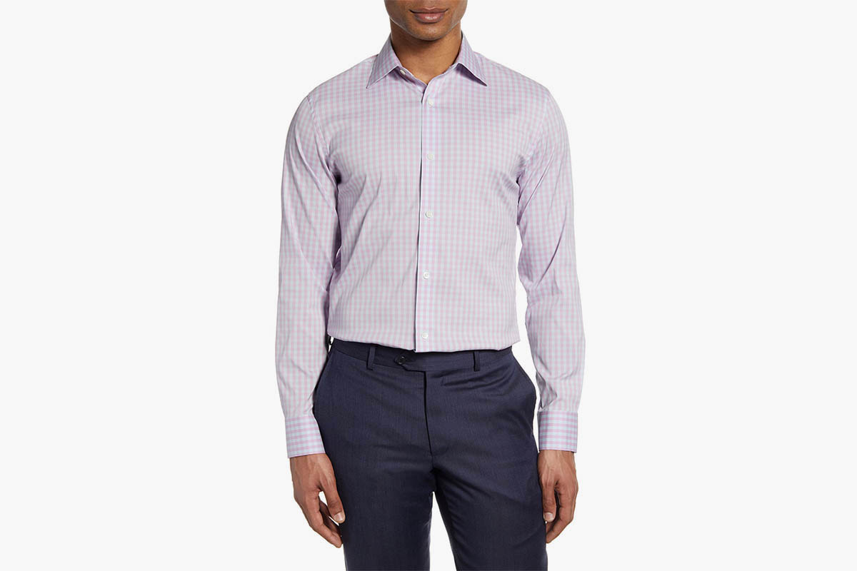 Bonobos Slim Fit Check Dress Shirt