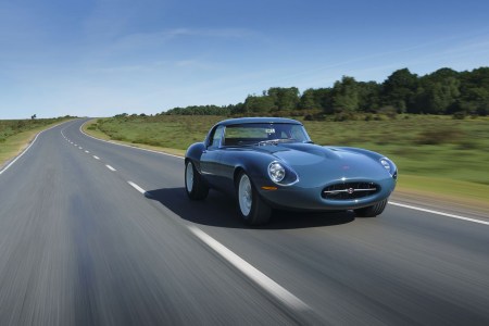 The new Eagle Lightweight GT Jaguar E-Type restomod car