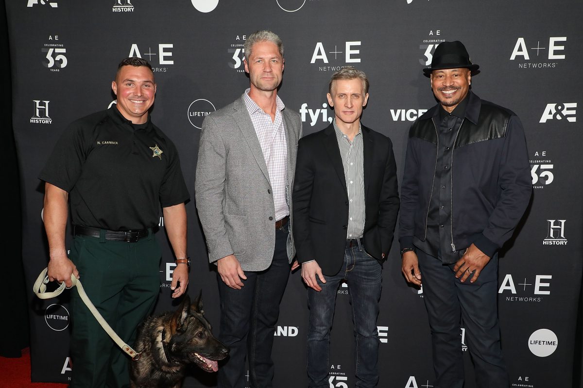 Four members of the A&E police show Live PD