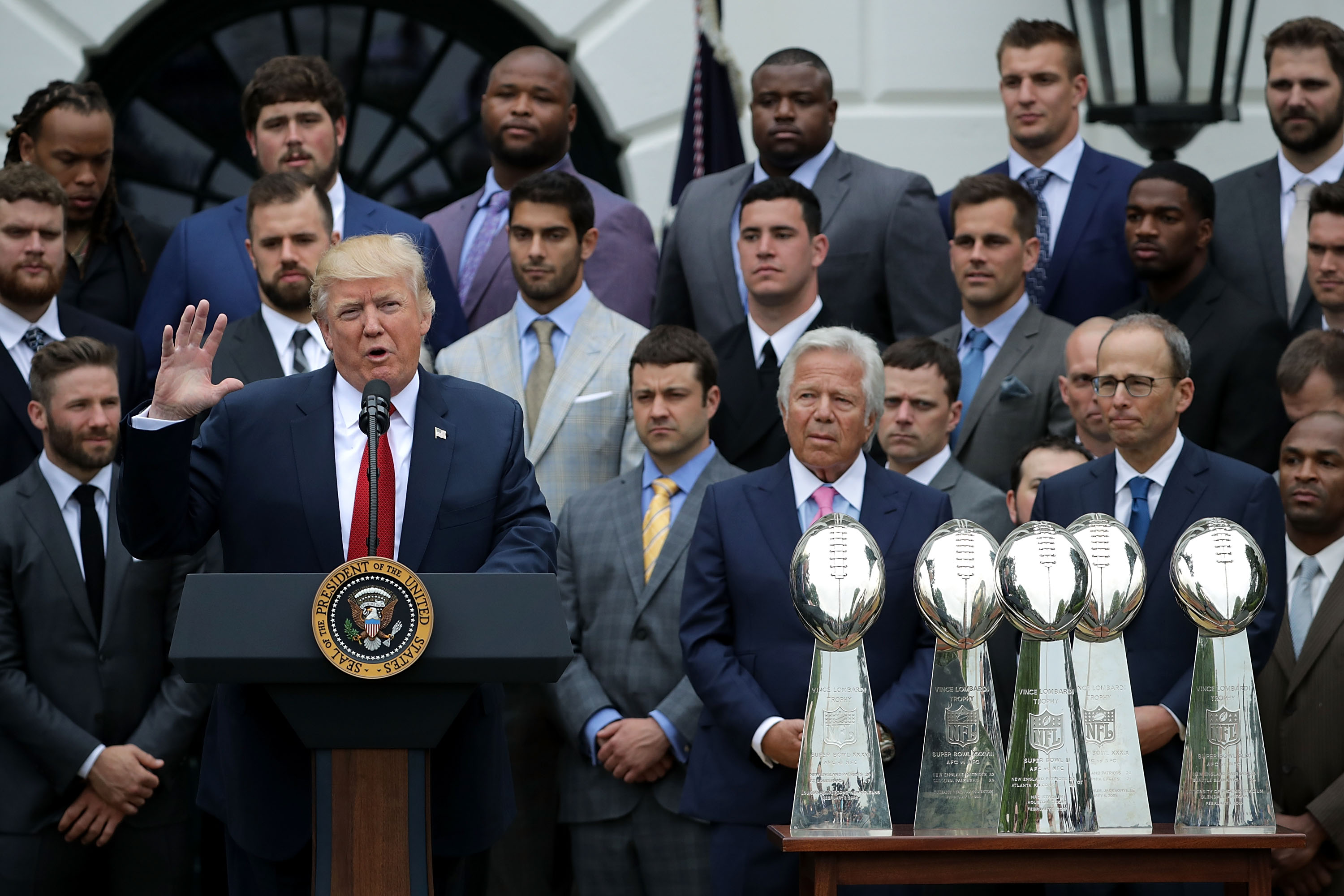 Trump Angered By Nfl Decision To Allow Kneeling Protests Insidehook