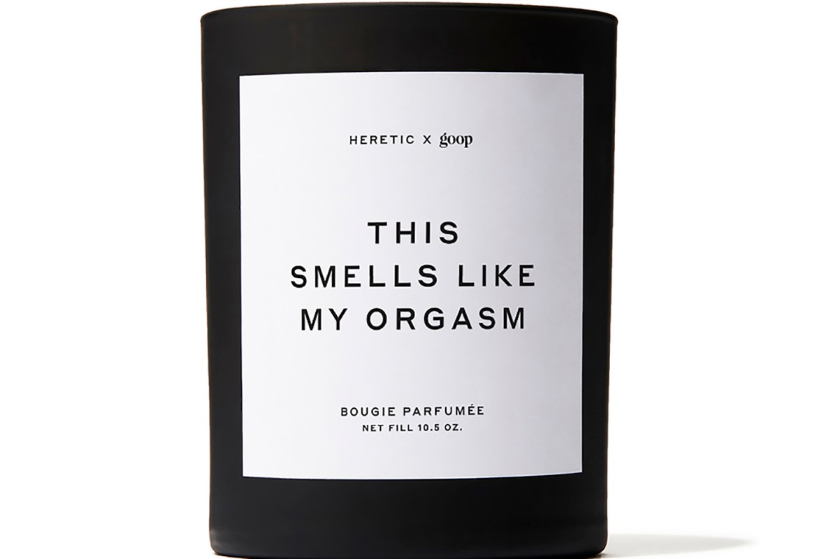 Goop Owner Gwyneth Paltrow Releases Orgasm Candle