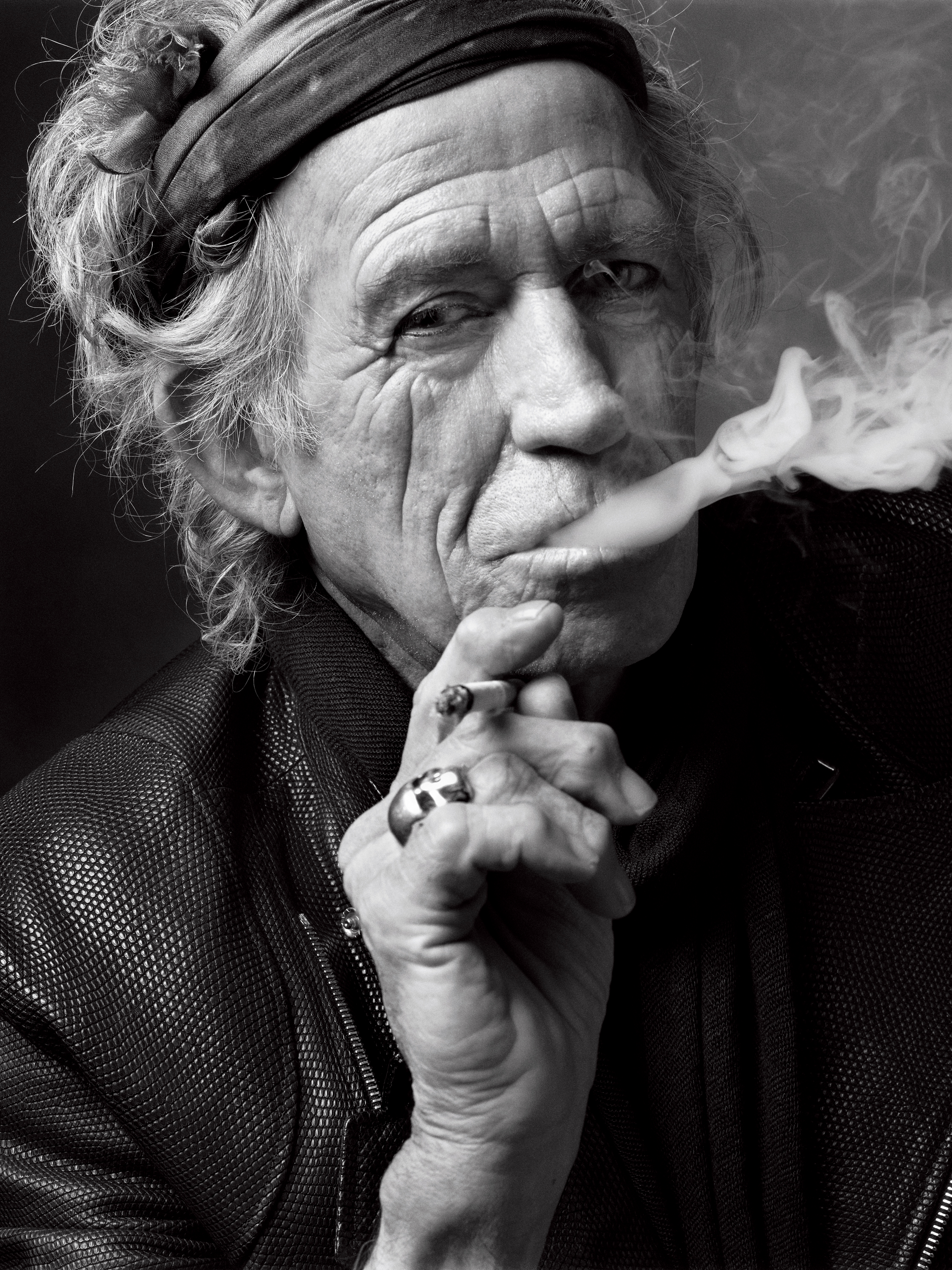 Keith Richards, New York, NY, 2011 photograph by Mark Seliger