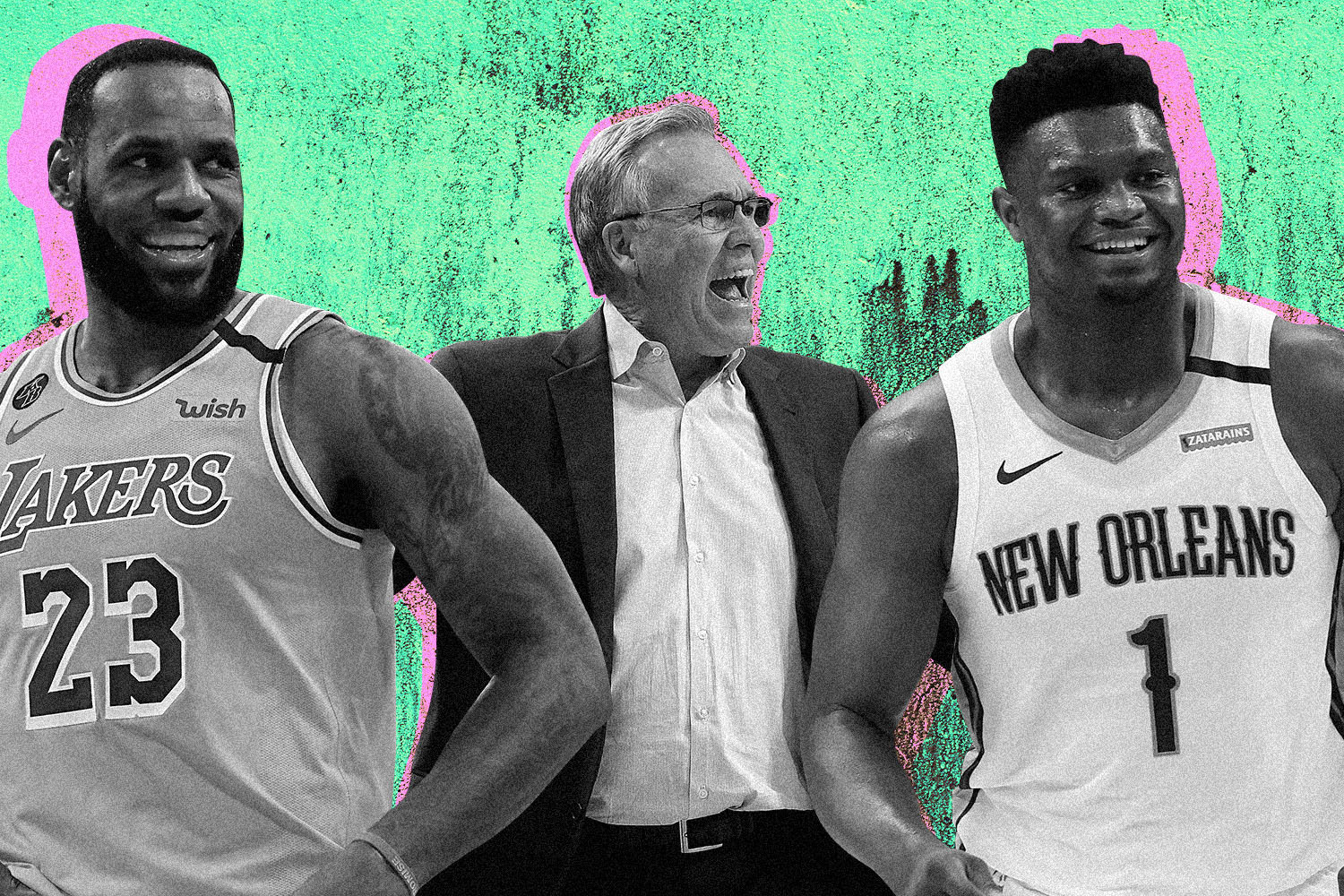 LeBron James, Mike D'Antoni, and Zion Williamson are three of the most interesting figures in the NBA.