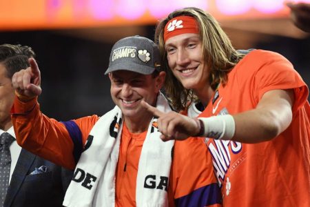 Trevor Lawrence Defends Dabo Swinney's "Football Matters" Shirt
