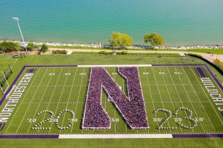 Northwestern University football field class of 2023