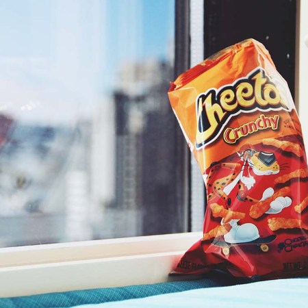A bag of Cheetos