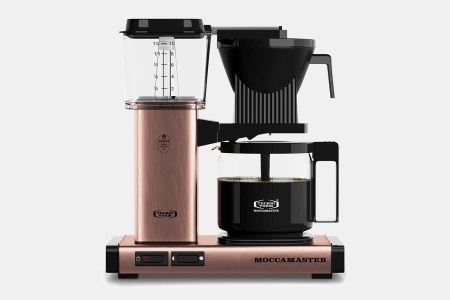 Technivorm Moccamaster KBG drip coffee brewer in copper