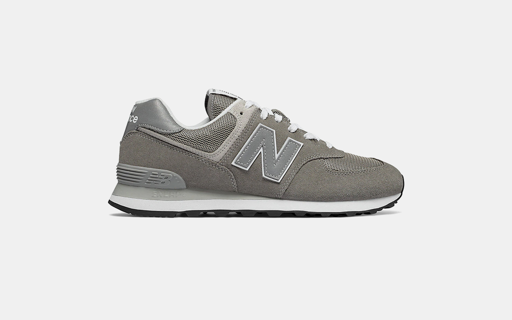 new balance grey running shoes