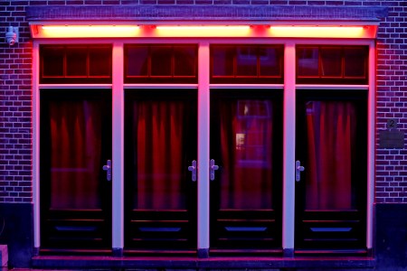 red light district