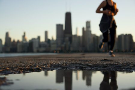 running in chicago