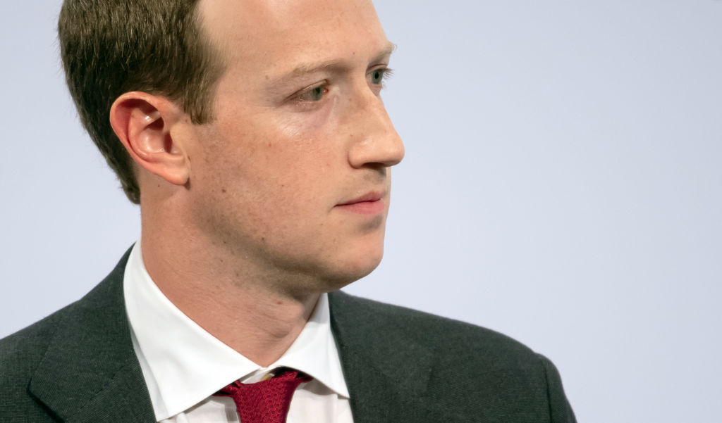 Mark Zuckerberg speaks at the 56th Munich Security Conference. (Sven Hoppe/via Getty)