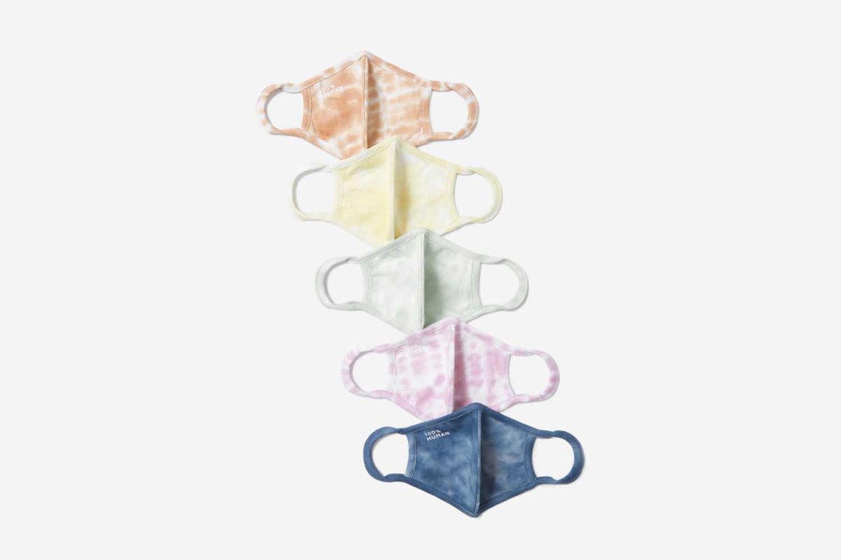 Everlane Dropped Tie-Dye Face Masks and We're Buying a Pack Immediately