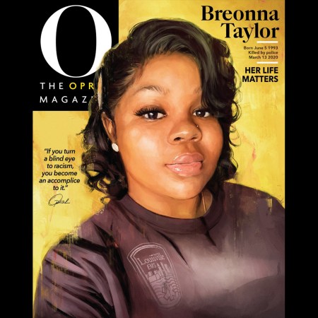Breonna Taylor on the cover of O, The Oprah Magazine