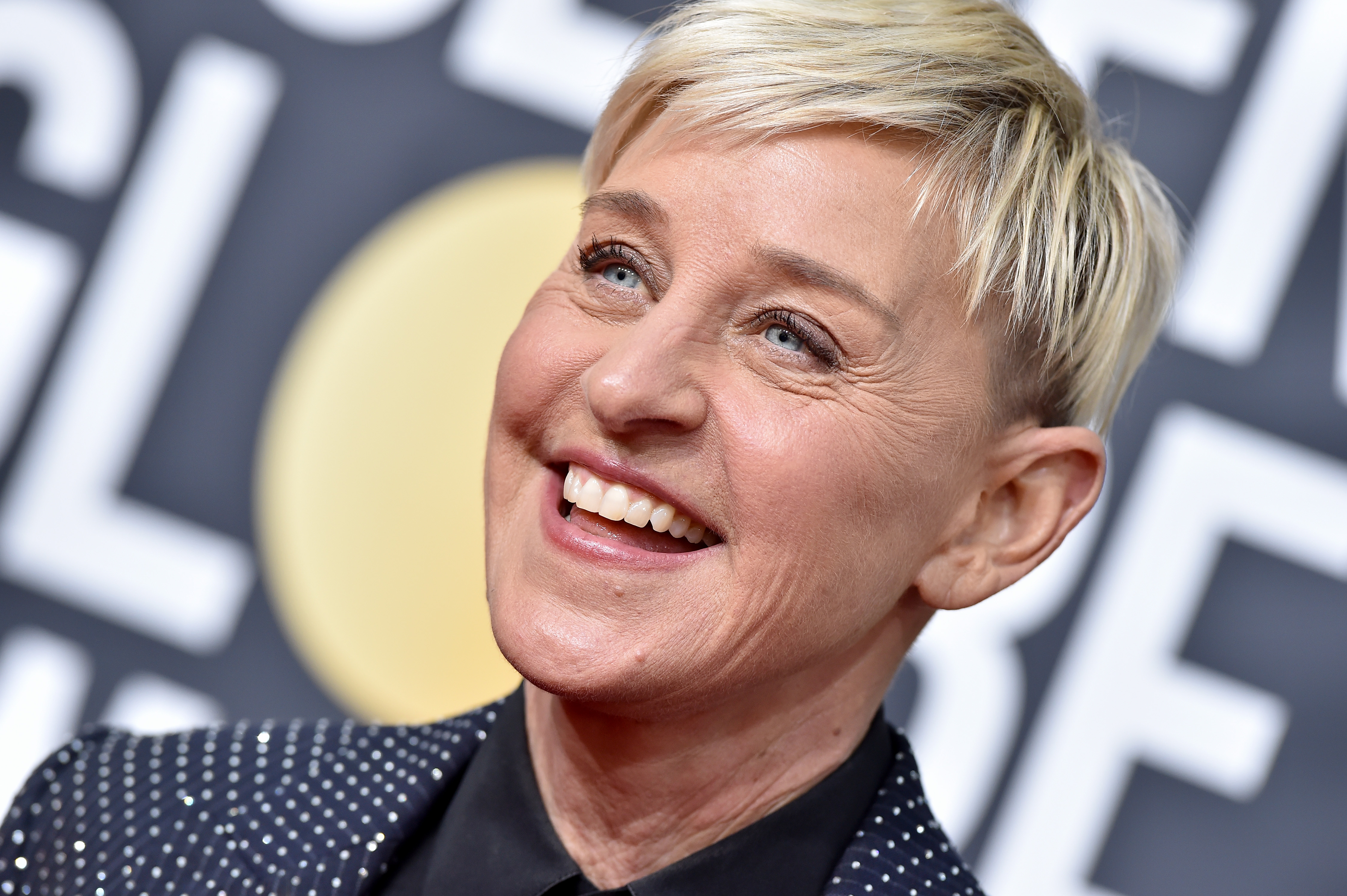 Ellen DeGeneres attends the 77th Annual Golden Globe Awards at The Beverly Hilton Hotel on January 05, 2020 in Beverly Hills, California