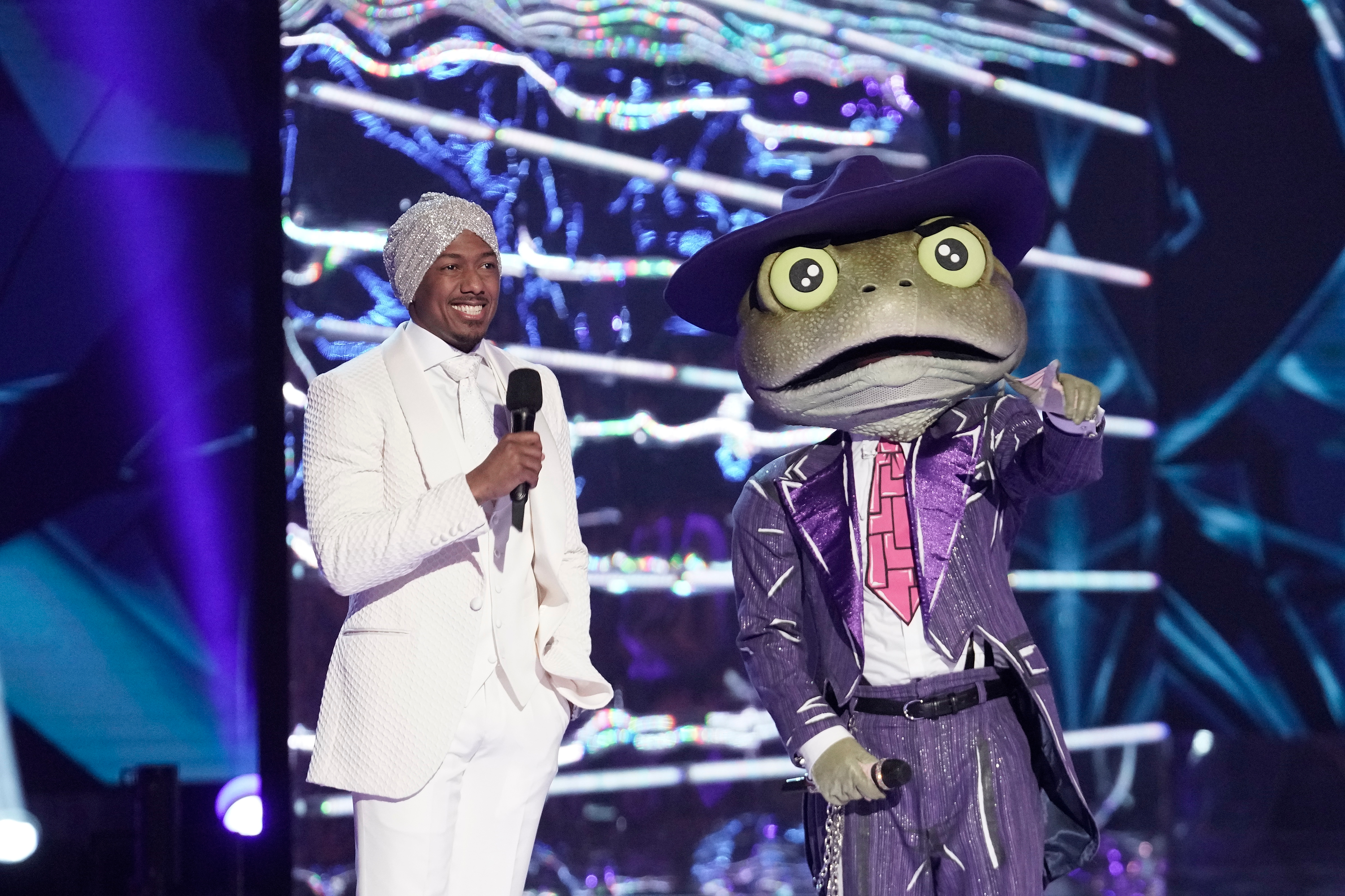 Nick Cannon on Fox's TV show The Masked Singer