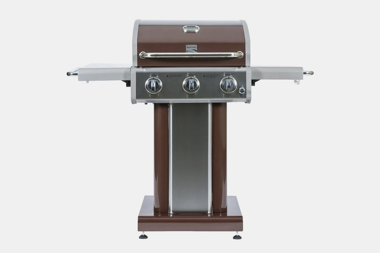 Gas Grill: Kenmore 3-Burner Convertible Grill