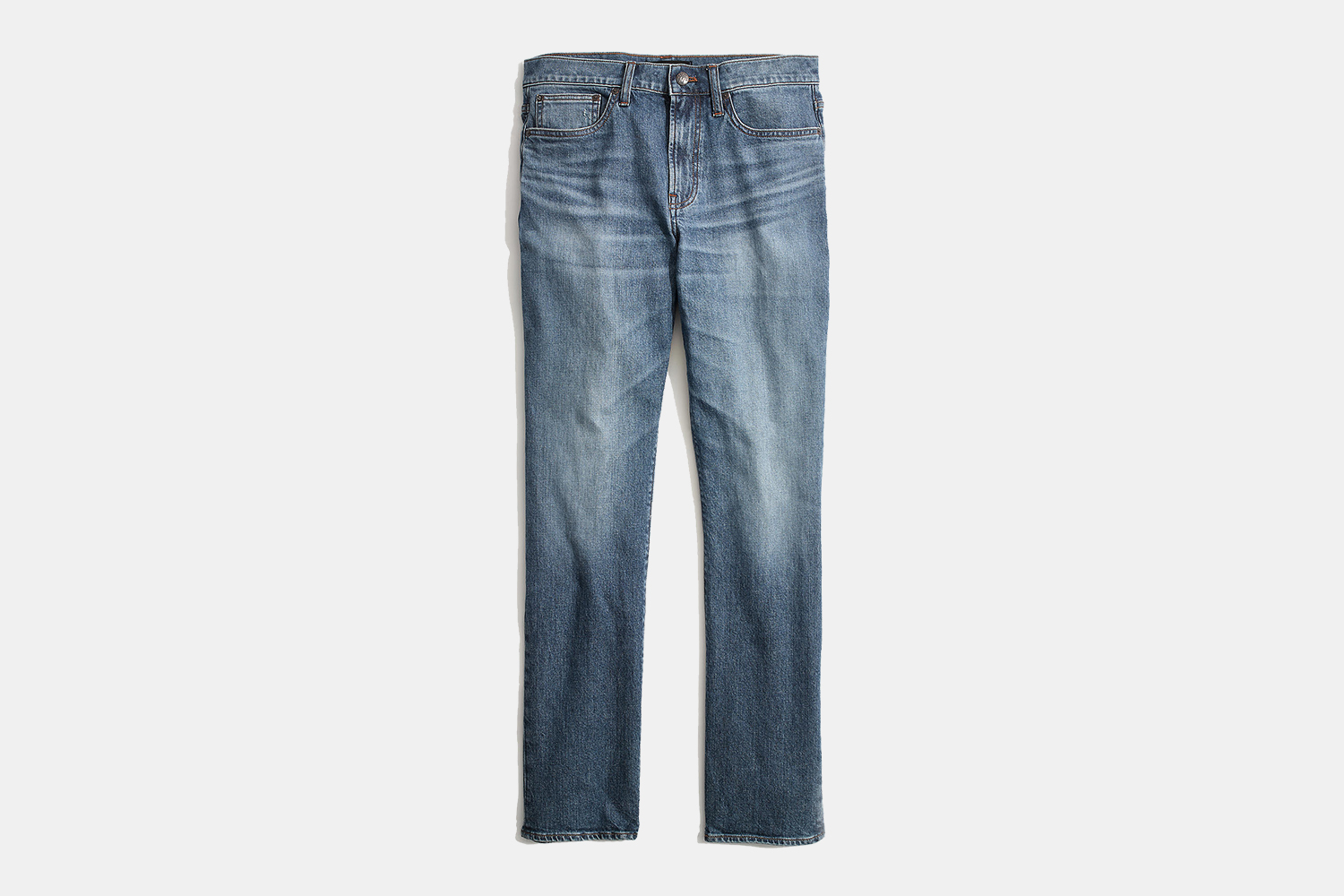 Madewell Men Straight Everyday Flex Jeans: Eco Edition
