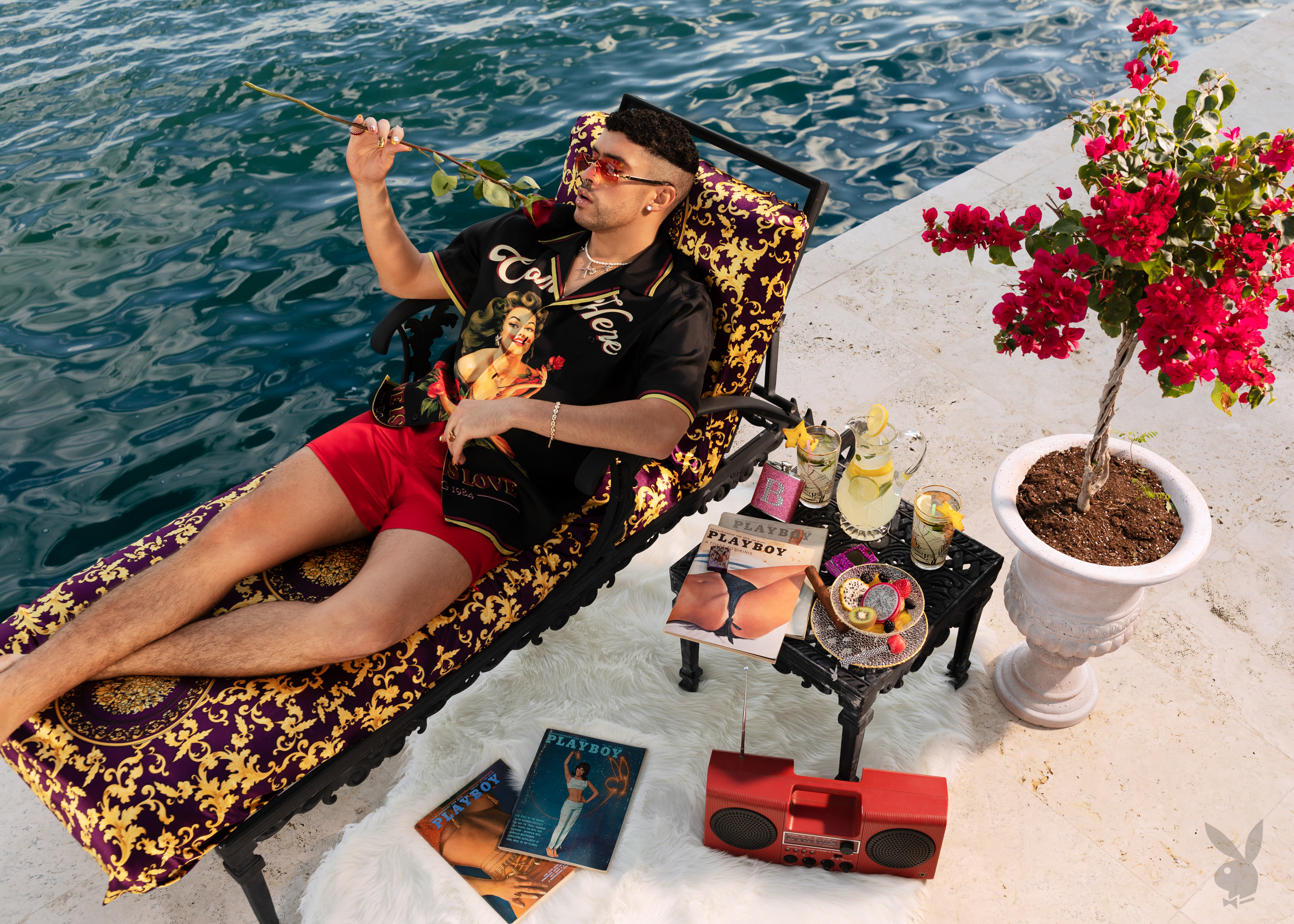 Bad Bunny Is Playboy S First Male Cover Star Insidehook