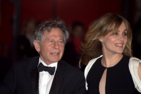 Roman Polanski and Emmanuelle Seigner in 2011