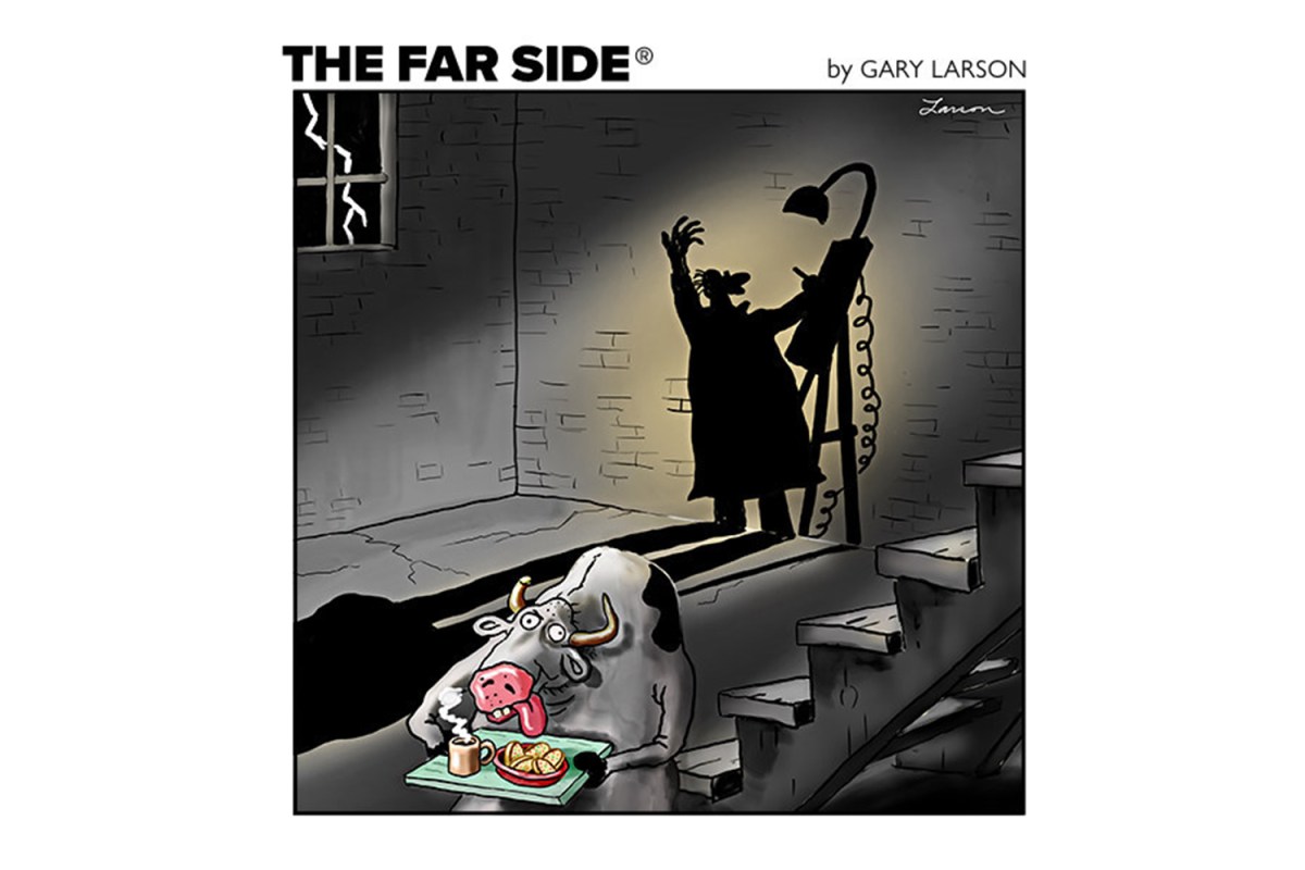 New "Far Side" cartoons from artist Gary Larson