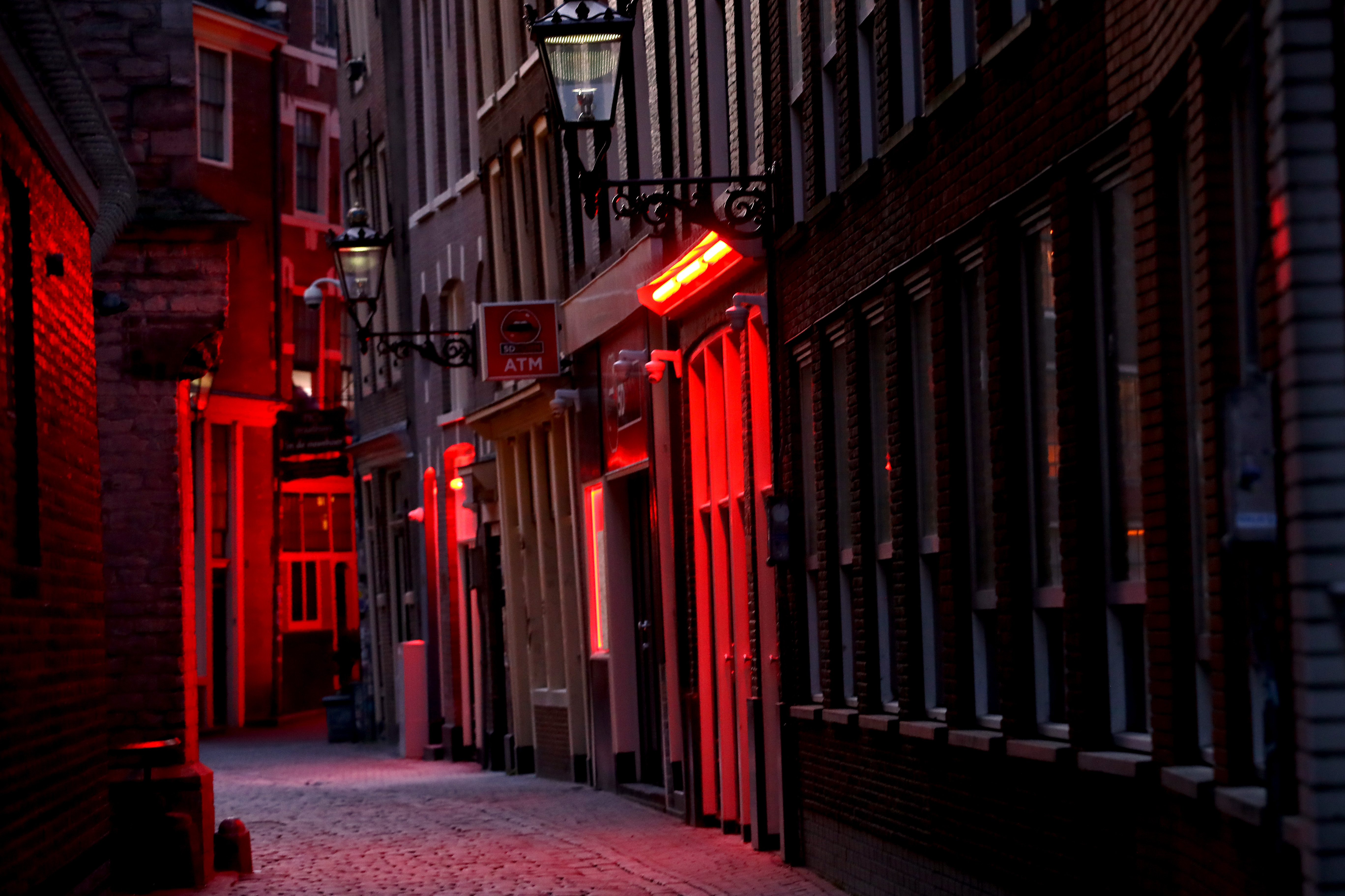 red light district