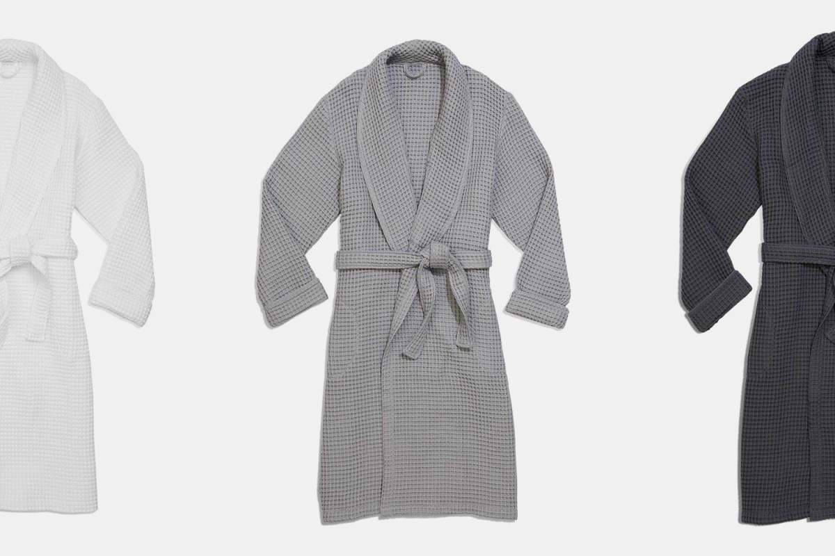 Brooklinen Now Makes Waffle Towels (and Robes) InsideHook