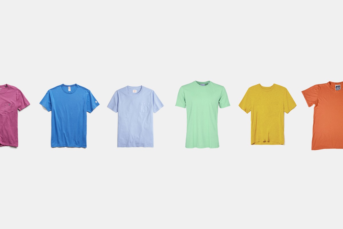 Searching for the Perfect Colored T-Shirt - InsideHook