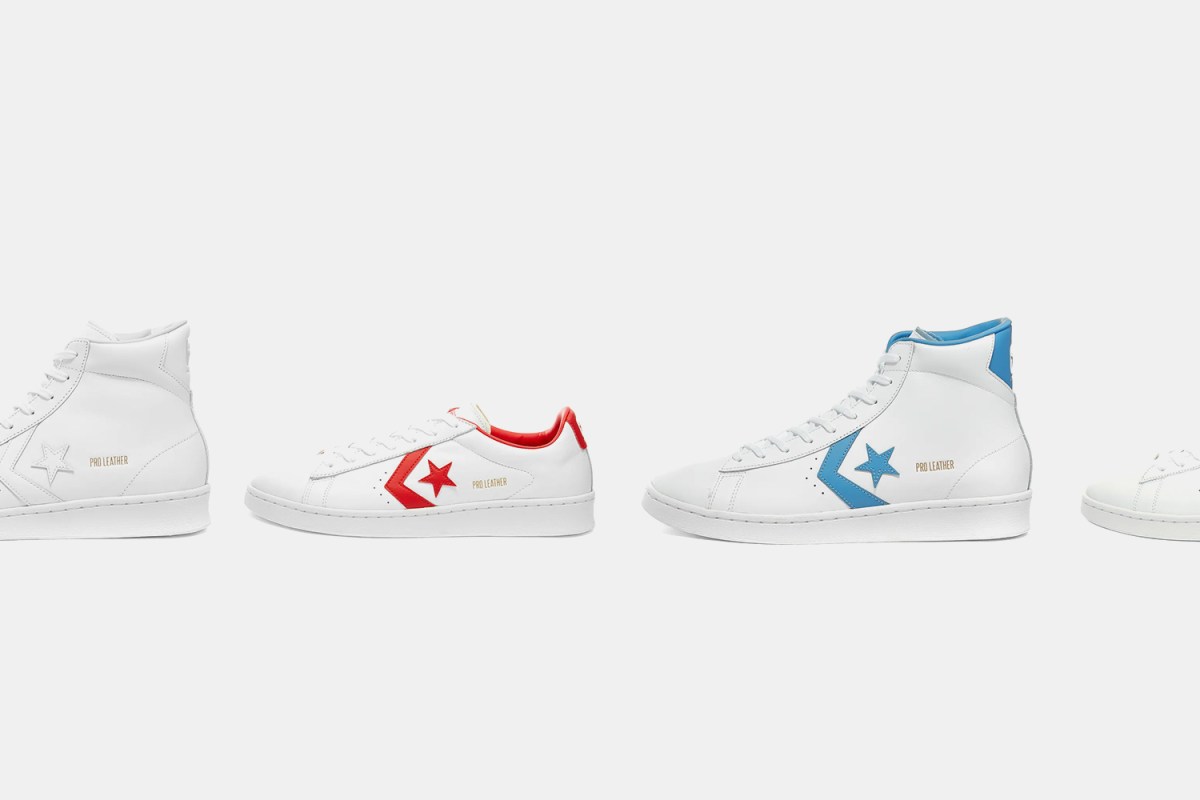 Deal: Converse's Pro Leather Sneakers Are 30% Off at End Clothing