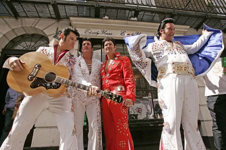 Members of the Elvis Tribute Artists - E