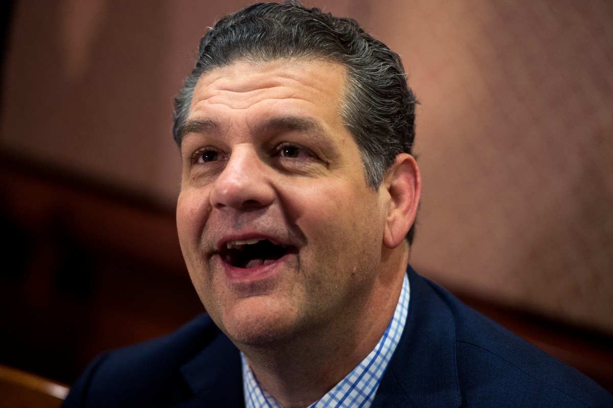Mike Golic attends an event in 2016. (Tom Williams/CQ Roll Call)