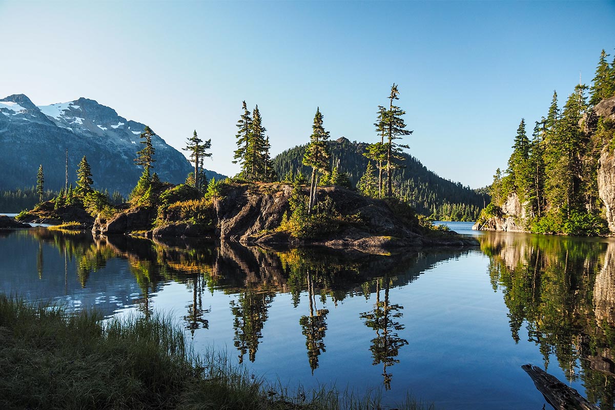 Strathcona Provincial Park on Vancouver Island in British Columbia, Canada