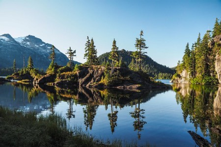 Strathcona Provincial Park on Vancouver Island in British Columbia, Canada