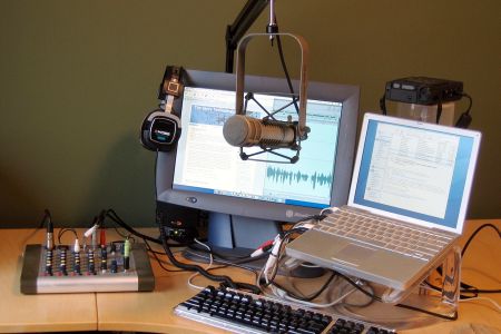 Podcast equipment