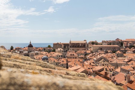 the city of Dubrovnik, Croatia