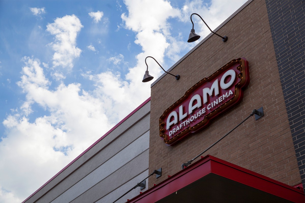 Alamo Drafthouse dine-in movie theater in Denver, Colorado