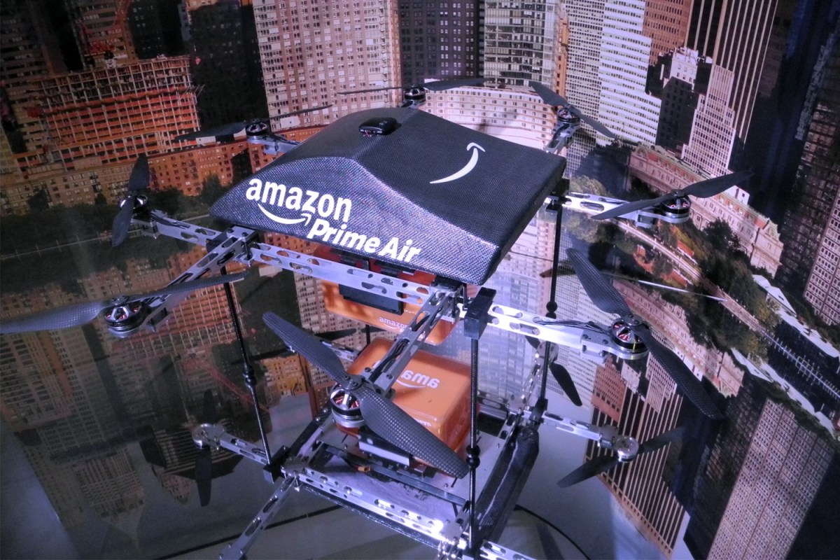 Drones In Amazon Amazon Gets FAA Approval for Prime Air Delivery Drones - InsideHook