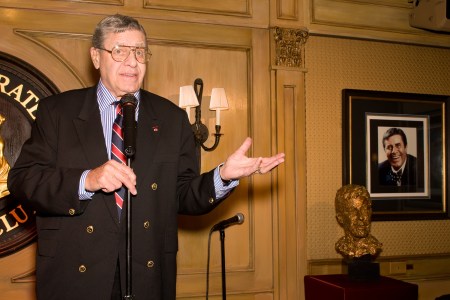 Jerry Lewis receives the Lifetime Achievement award from the Friars Club Comedy Film Festival at New York Friars Club on September 29, 2010 in New York City.  (Photo by Gilbert Carrasquillo/Getty Images)