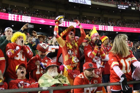 Kansas City Chiefs fans get loud during a 2019 NFL game