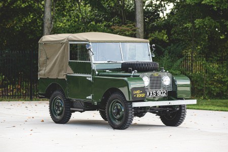 "Car Zero" from Land Rover Reborn's Series I project