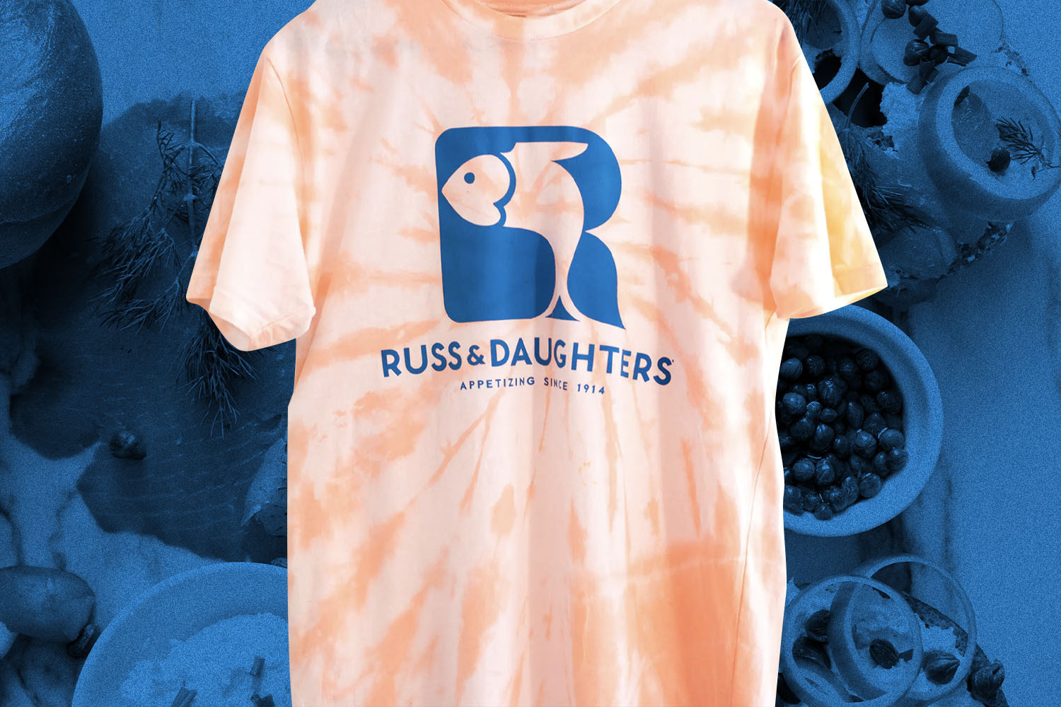 The Russ & Daughters/Jake Gyllenhaal collaborative t-shirt will raise money for the Independent Restaurant Coalition.
