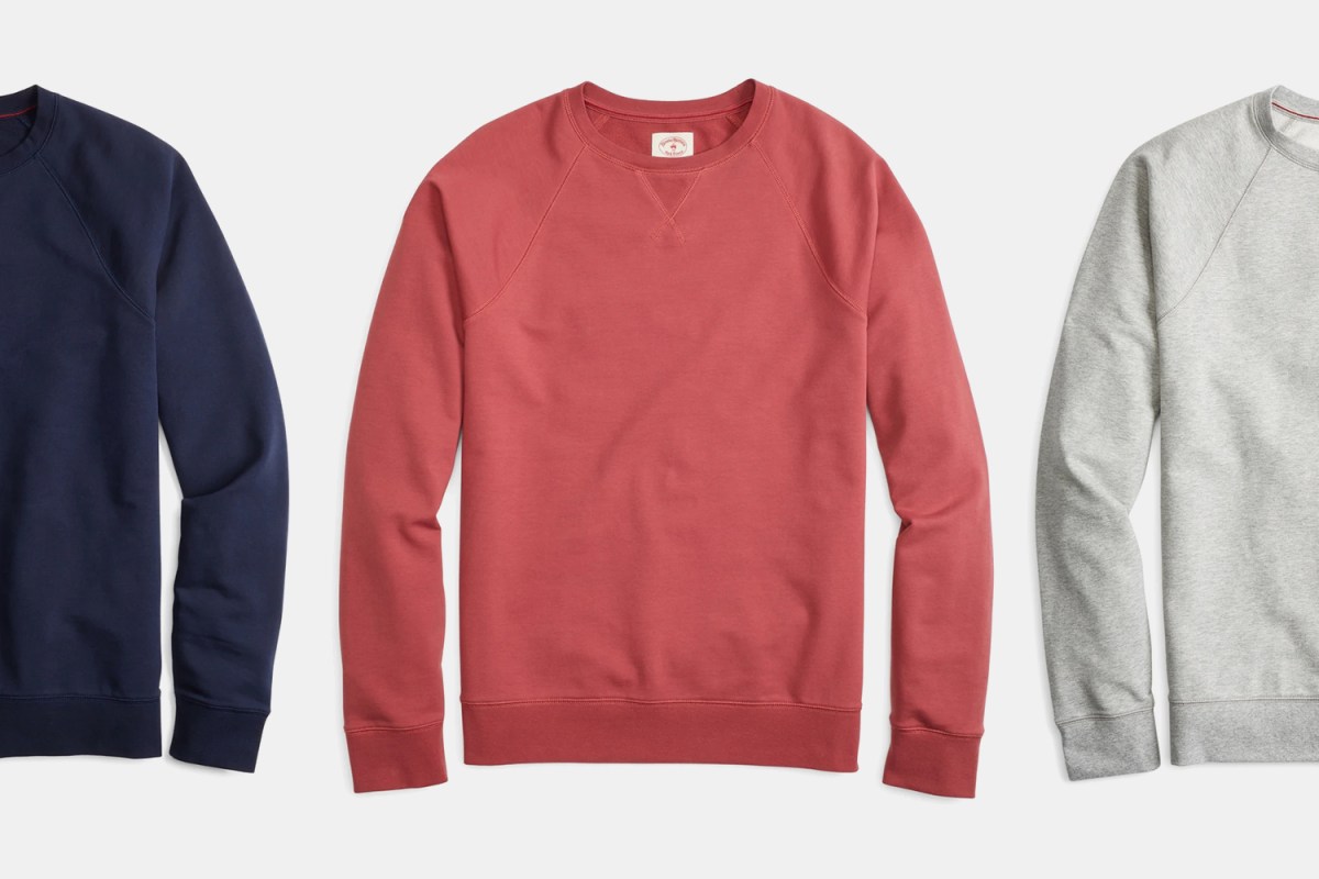 Deal: Crewneck Sweatshirt Season Is in Our Sights. This One is Only $40.