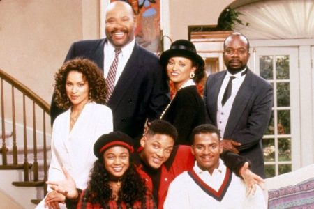 The cast of the "Fresh Prince of Bel-Air"