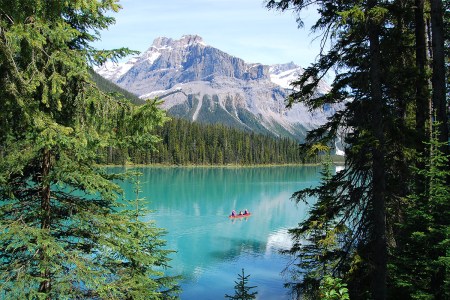 Emerald Lake in British Columbia, Canada