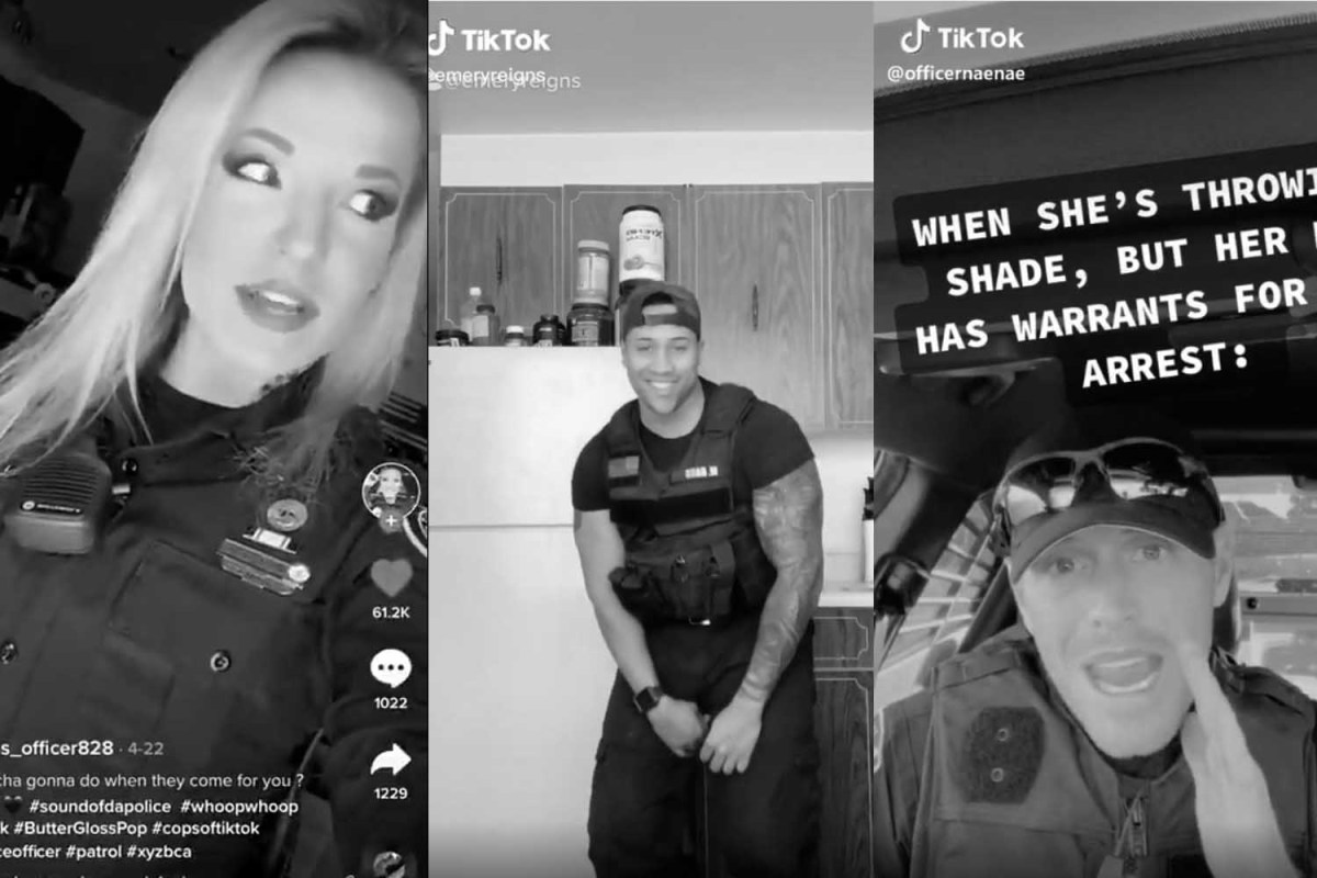 The Cops of TikTok Aren’t Just Cringey — They’re Hugely Problematic