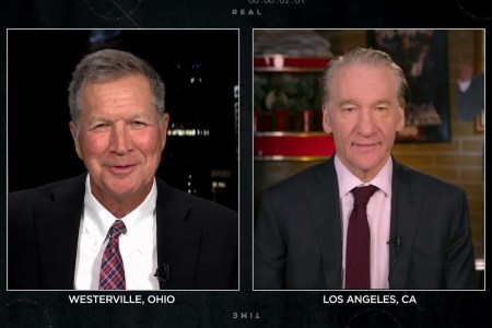 Bill Maher and John Kasich