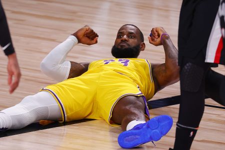 Bucks and Lakers, NBA's Top Teams, Fall in Playoff Openers