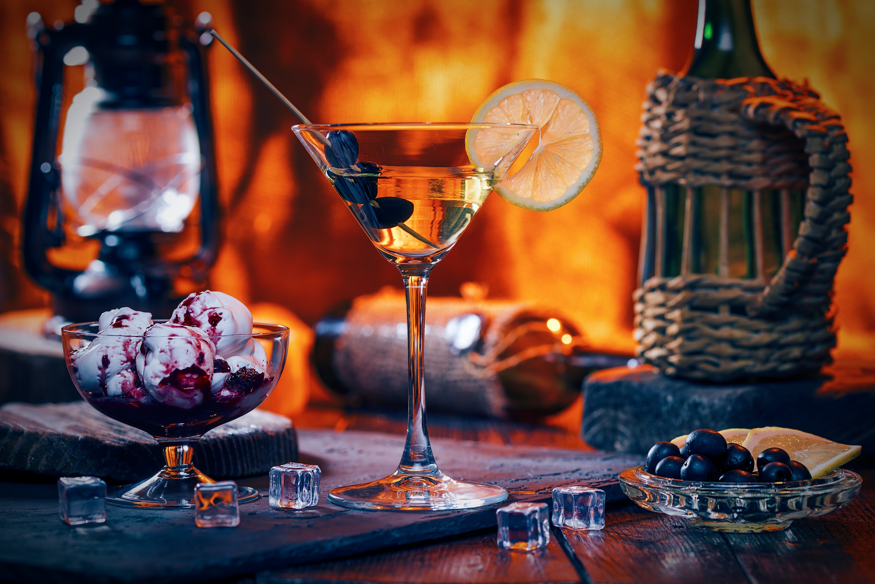 Ice Cream Infused With Liquor